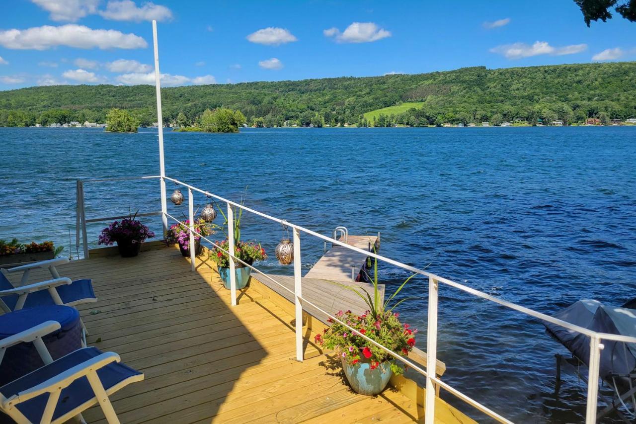 Waterfront Deruyter Home With Private Dock! New Woodstock Buitenkant foto