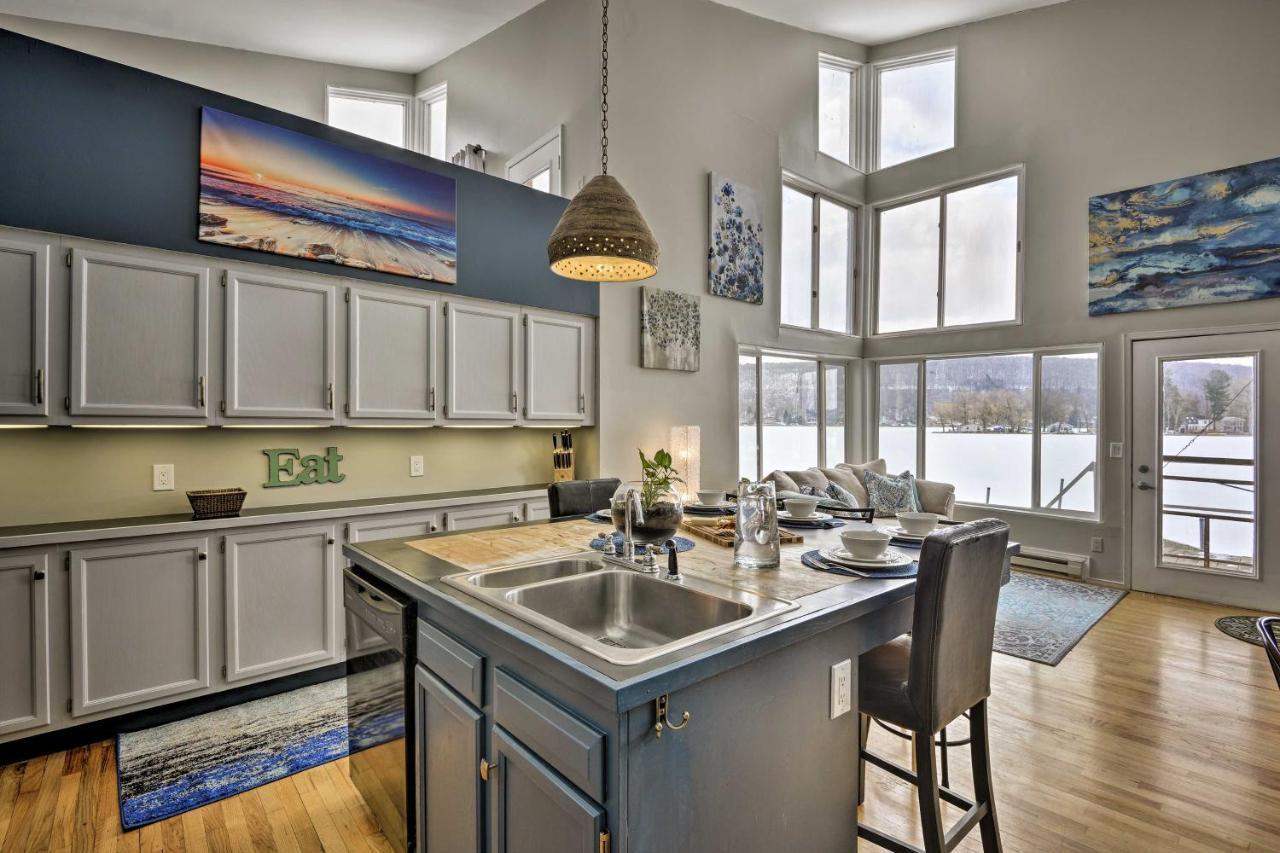 Waterfront Deruyter Home With Private Dock! New Woodstock Buitenkant foto