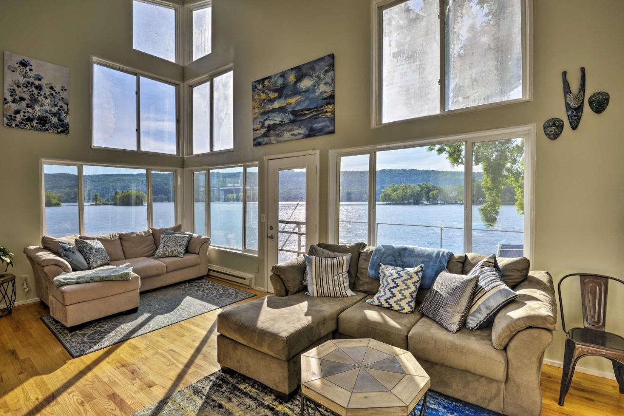 Waterfront Deruyter Home With Private Dock! New Woodstock Buitenkant foto