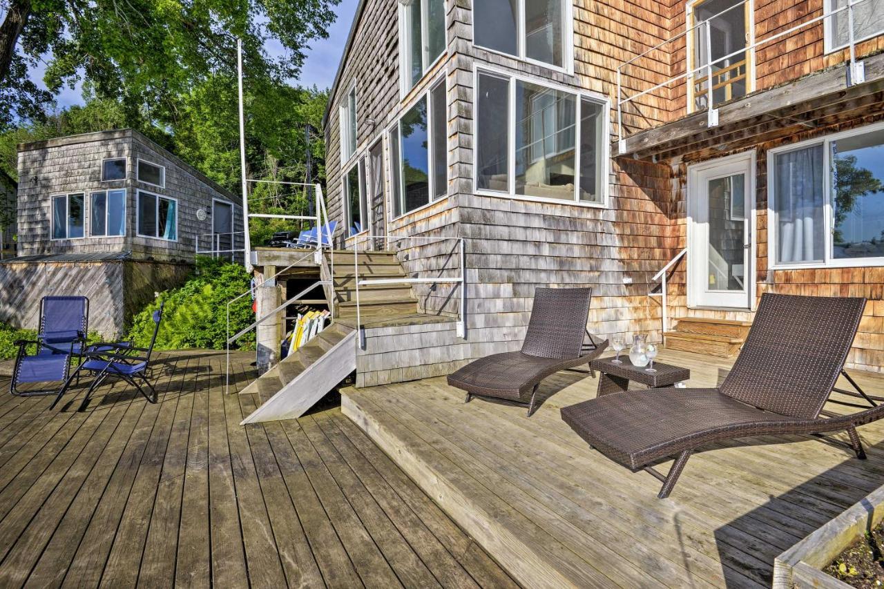 Waterfront Deruyter Home With Private Dock! New Woodstock Buitenkant foto