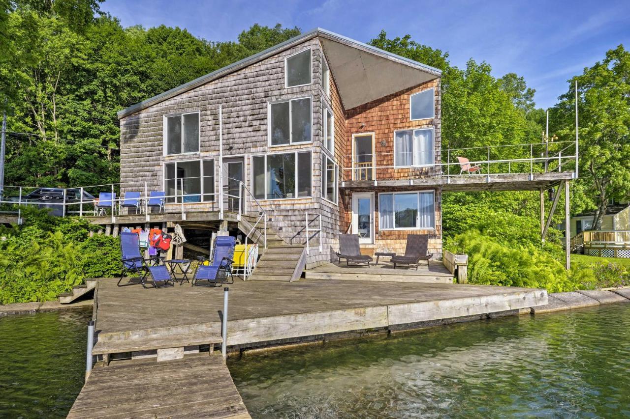 Waterfront Deruyter Home With Private Dock! New Woodstock Buitenkant foto